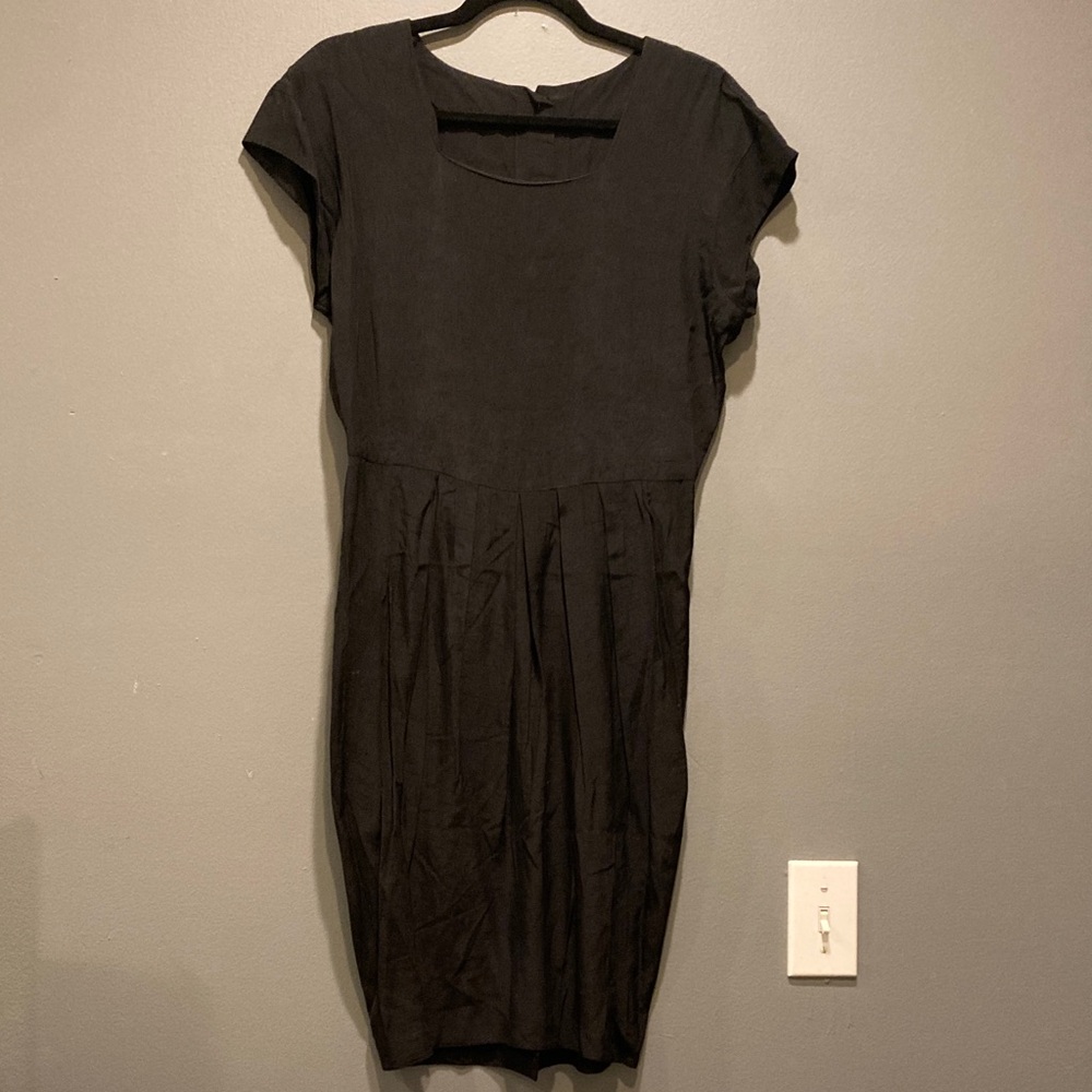 Vintage Ann Taylor Elegant Black Dress